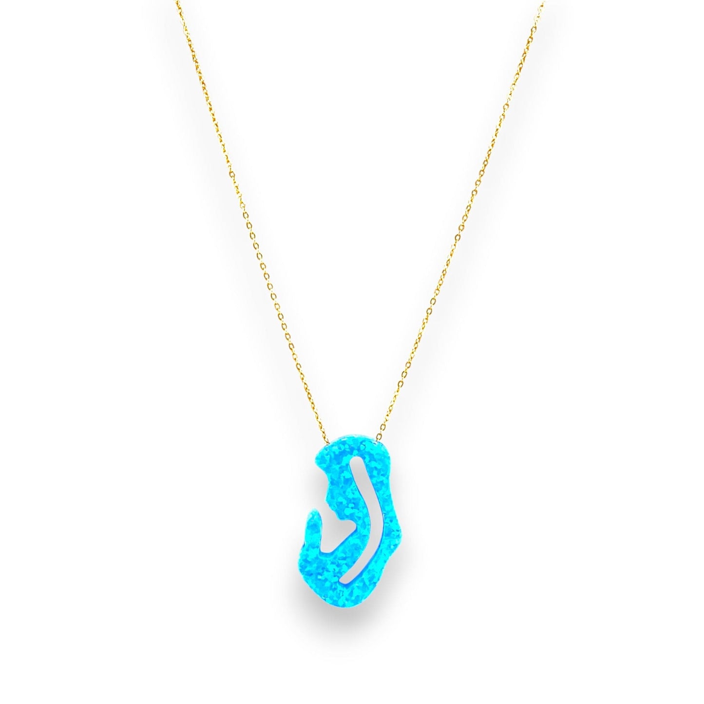 18K GOLD OPAL MARY NECKLACE