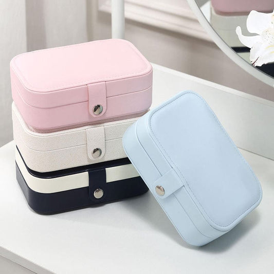 TRAVEL JEWELRY STORAGE BOX - MEDIUM